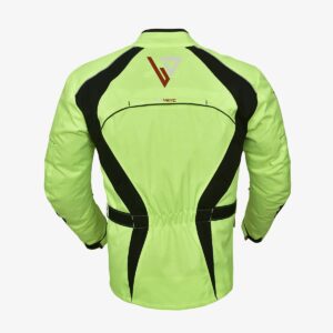 Motorcycle Textile Bikers Jacket Neon