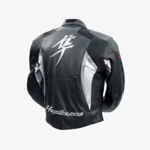 Wholesale Hayabusa Leather Jacket Backview